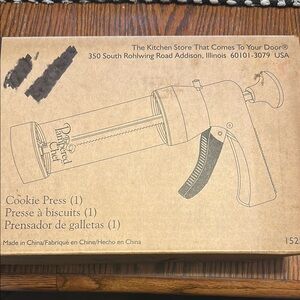 Pampered Chef Black Kitchen Tools Set